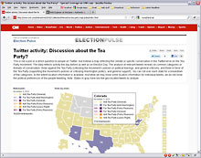 CNN Election Pulse interactive map